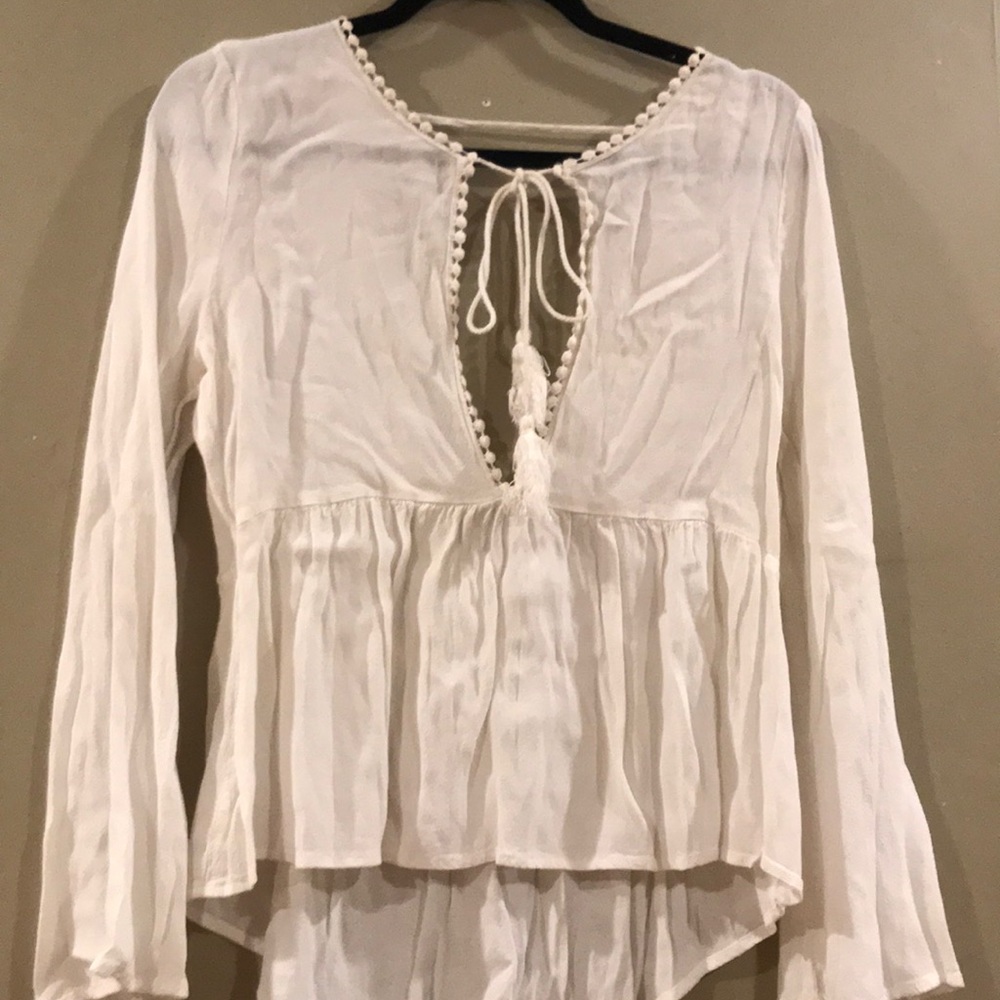Urban Outfitters Peep Front/Back Top